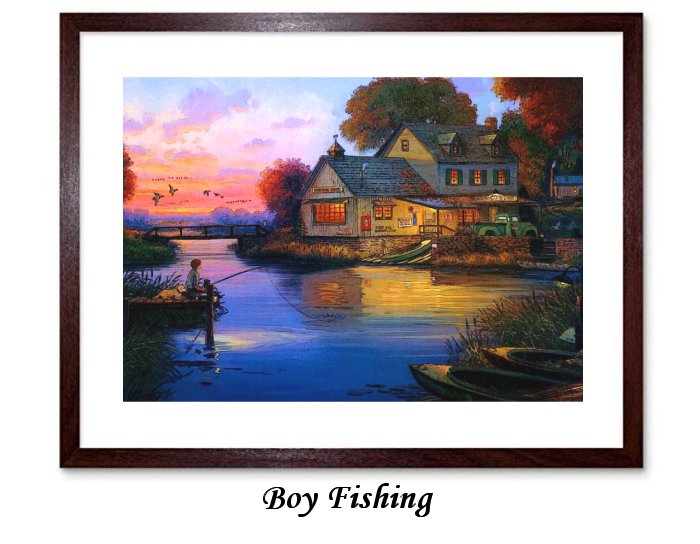Boy Fishing
